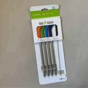 Klean Kanteen Multi-Color Steel Straws Set